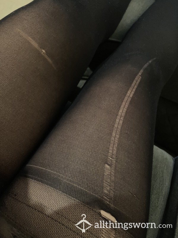 Laddered Nylons