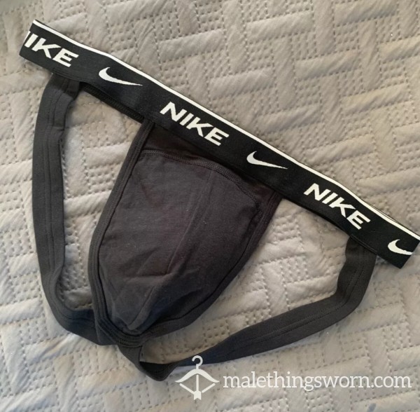 Large Nike Jockstrap Black