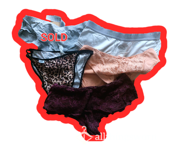 Last Chance Well-worn Panties 24h+