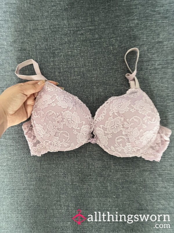 Lavender Lace Bra