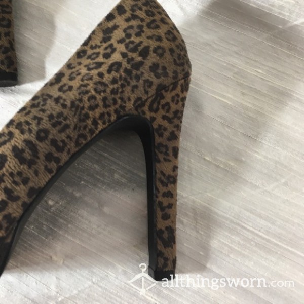 Leopard Heels