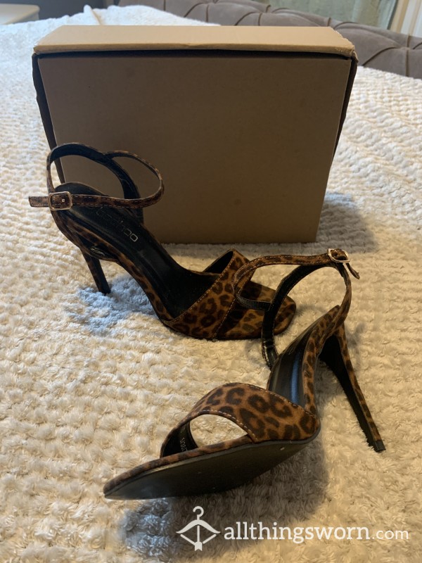 Leopard Print Heels