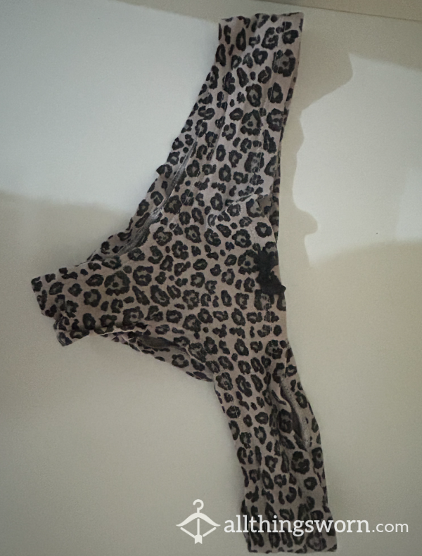 Leopard Print Womens Briefs