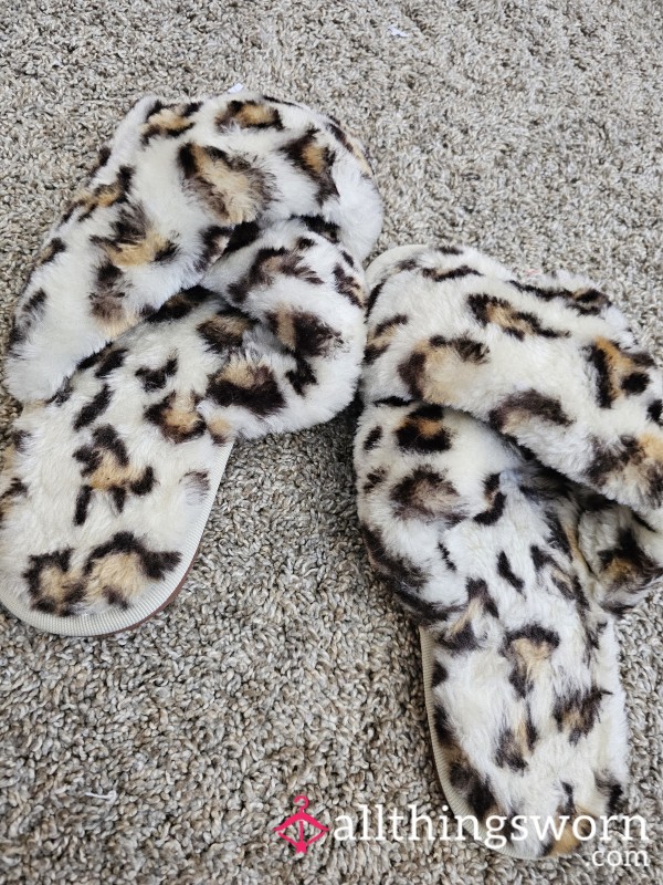 Leopard Slippers