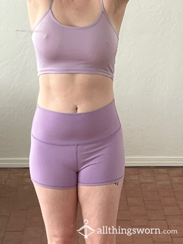 Light Purple Gym Set- Well-worn