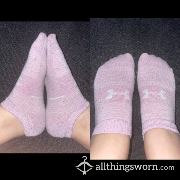 Light Purple Under Armour Socks