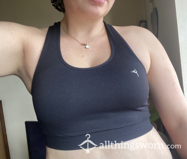 Sweaty Well Worn Sports Bra