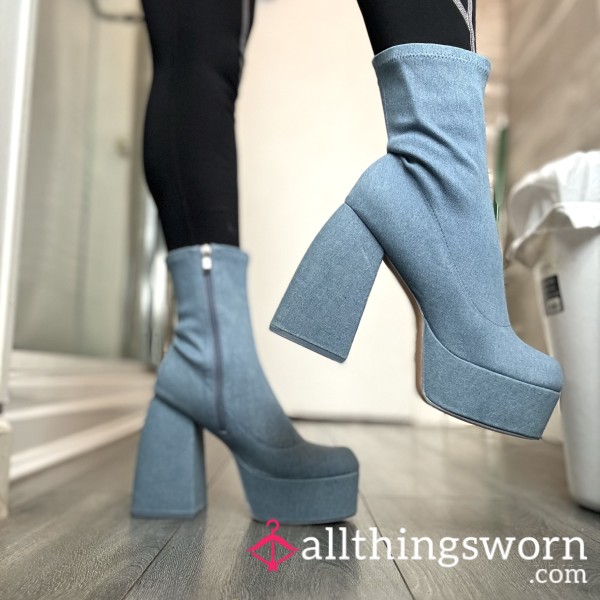 Liliana Chunky Platform Boots