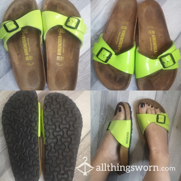 Lime Green Birkenstock