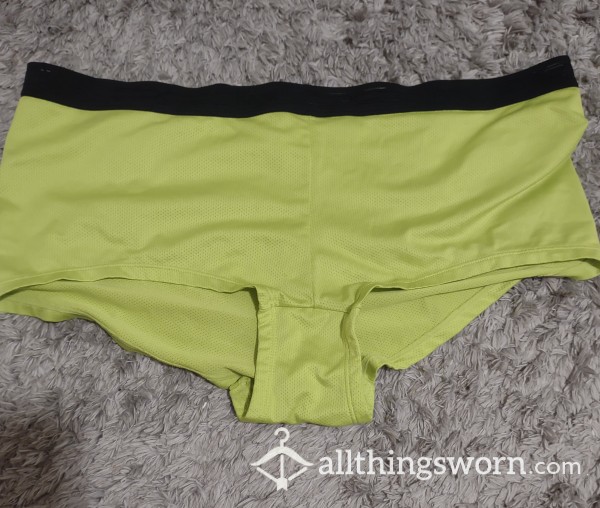 Lime Green Boy Shorts