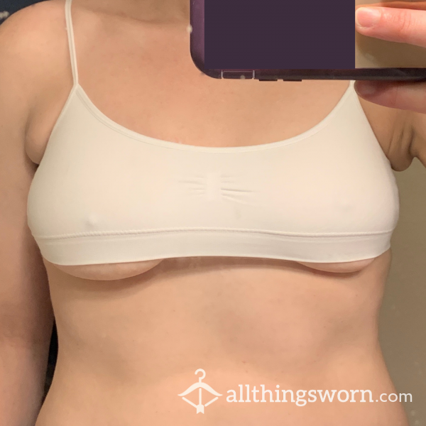 Little White Training Bra