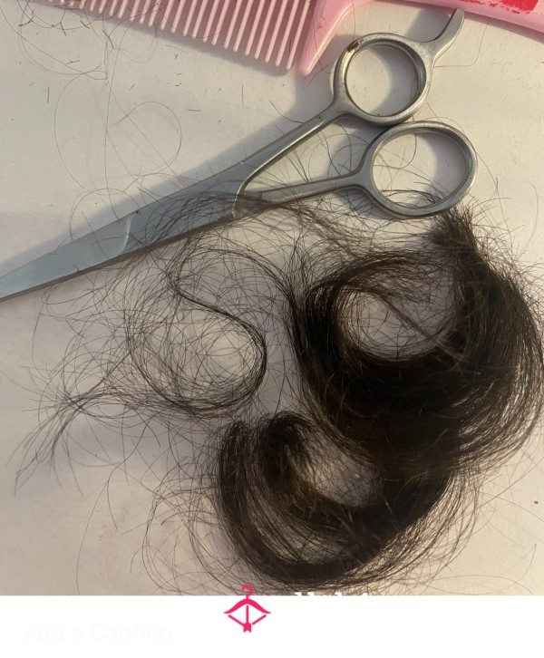 Lock Of Hair - Trimmings From A BBW Goddess