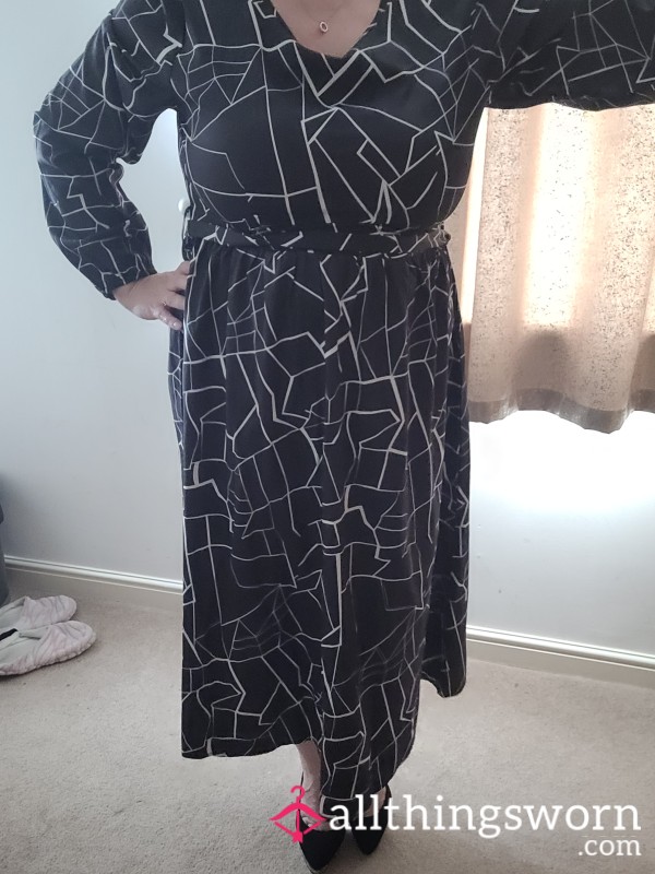 Long Pattern Dress