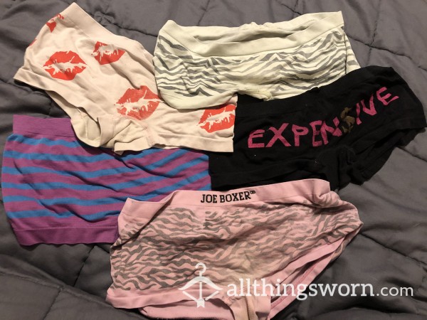 Bundle Of 6 Panties!