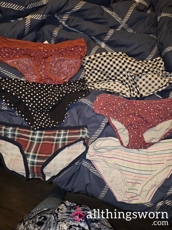 Lots Of Well Used Panties