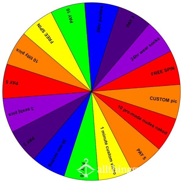 "Lucky Me 😁 Lucky You 😈 " Spin Wheel  🤞