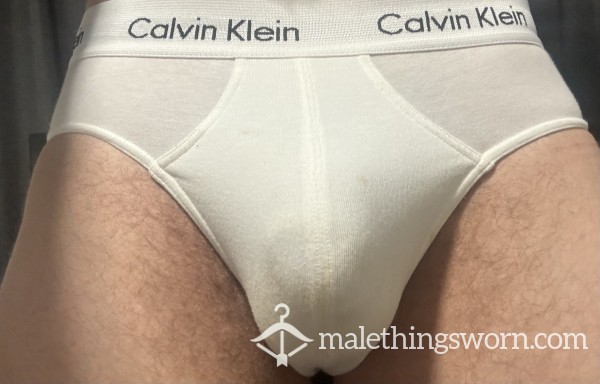 CALVIN KLEIN BRIEFS WHITE