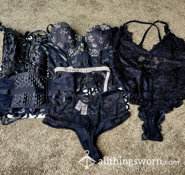 My S**y Vs Lingerie Black