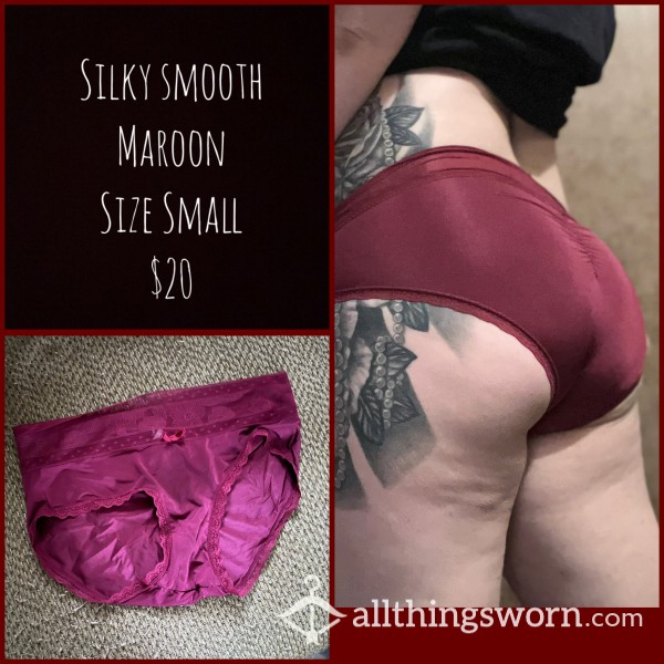 Maroon Silky