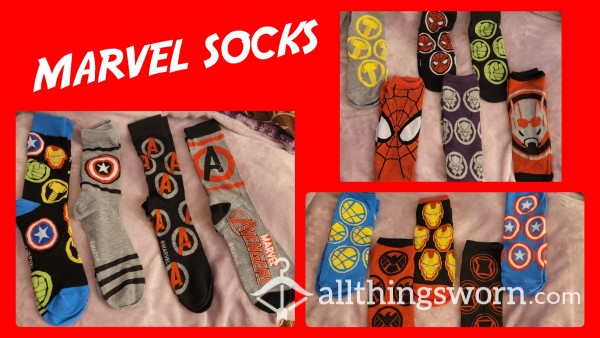 MARVEL SOCKS!!!