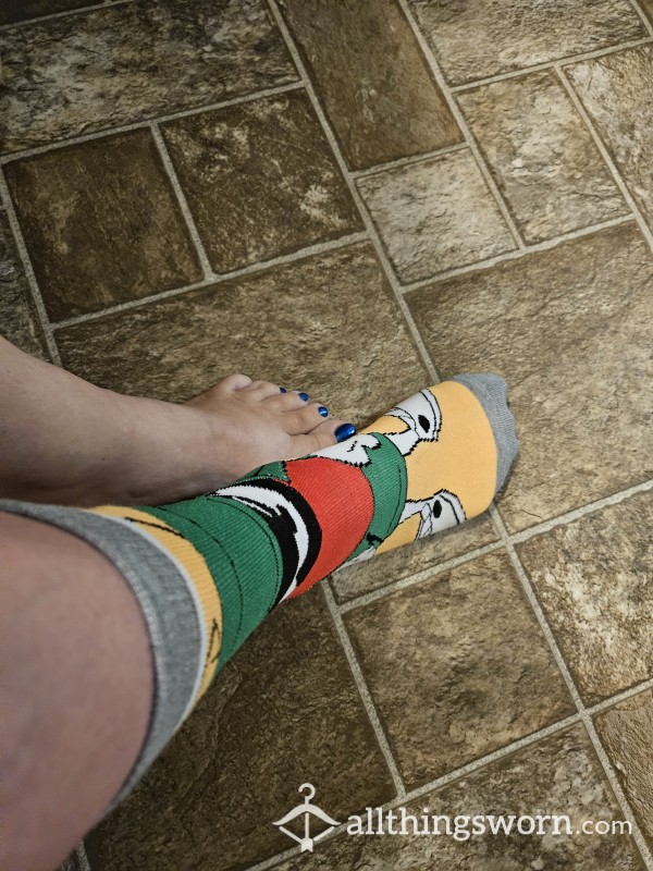 Marvin The Martian Socks