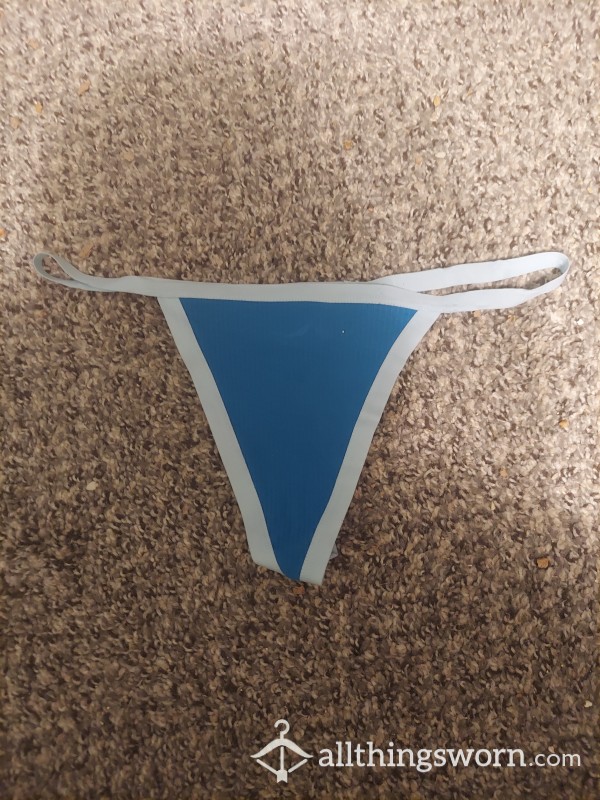 Medium Blue Thong