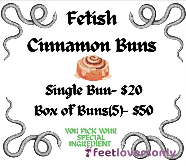 Medusa’s Fet**h Cinnamon Buns🐍