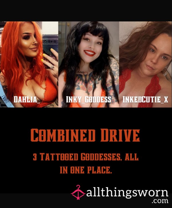 🔥🖤 MEGA Combined G-DRIVE 😈 Ft. Dahlia_ & Inkedcutie_x 😈🔥🖤