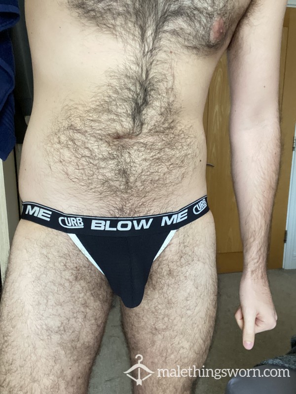 Mesh “Blow Me” Jock