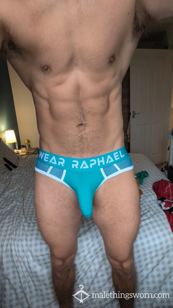 Mesh Blue Briefs