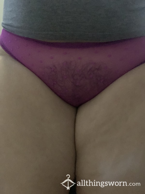 Mesh Pink Panties