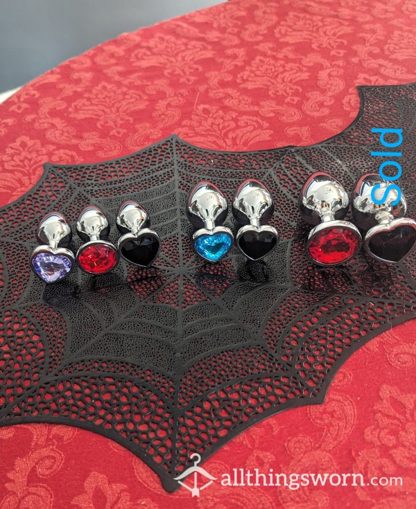 Metal Gem Bu*t Plugs