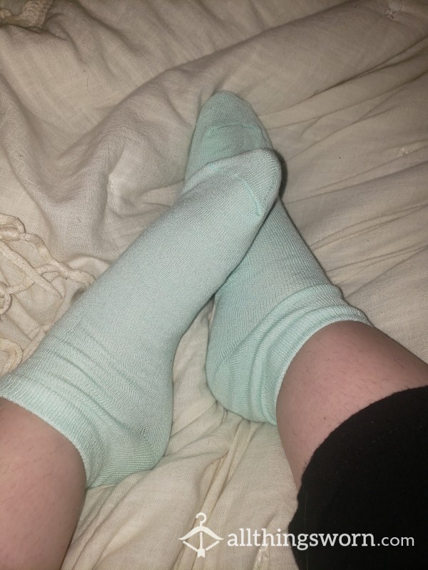 Mint Green Women's Socks