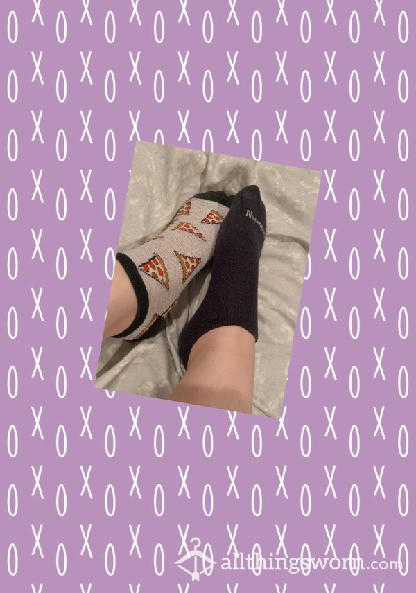 🍕Mismatched Pizza Ankle Socks🍕