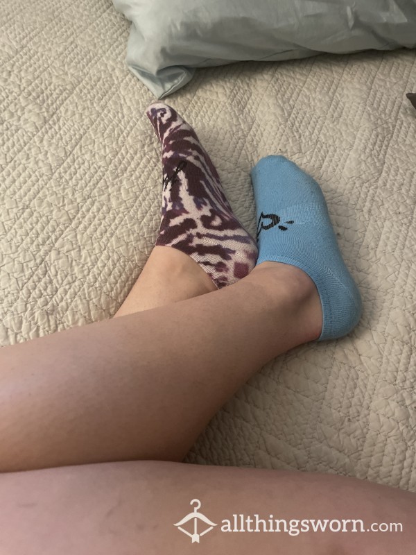 Mix-matched Colorful Socks 😘 Covered With My C*m