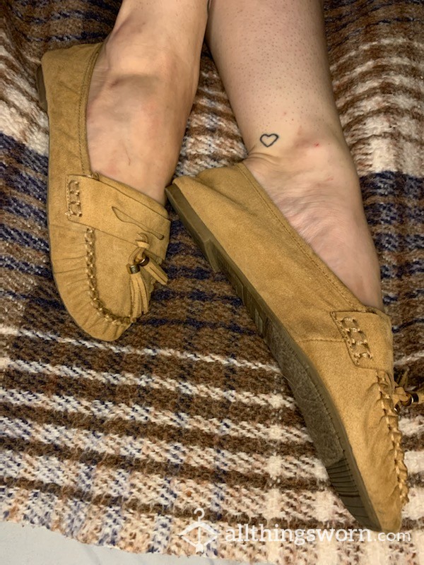 Moccasins Size 8