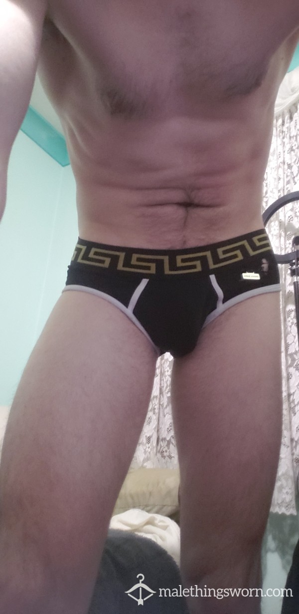 'Modus Vivendi' Briefs. Well Worn, Stretched Crotch.