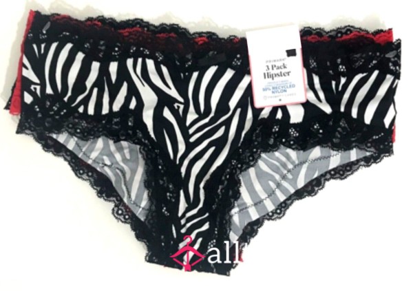 Moist Animal Print Panties