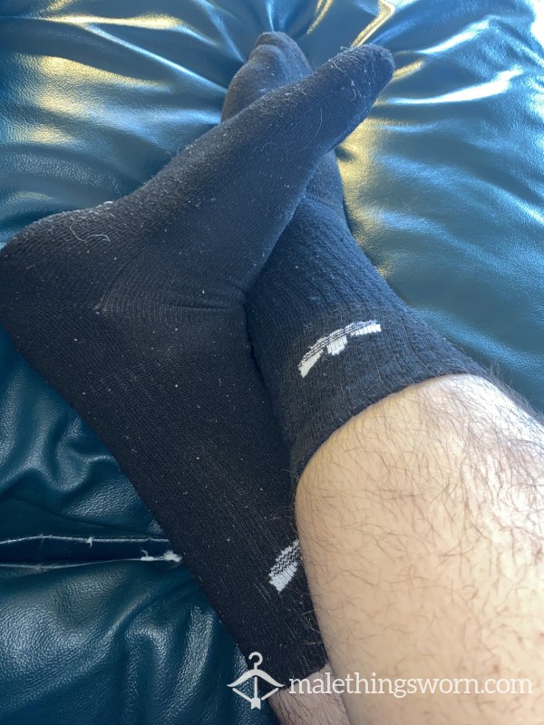 Musty Black Adidas Socks