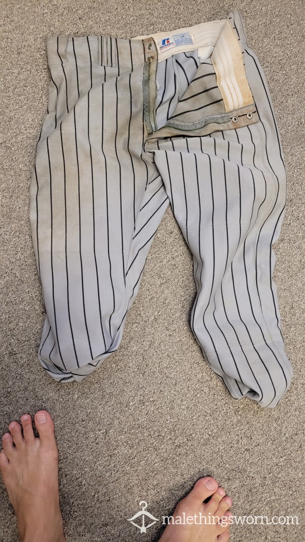 My Beyond Abused Baseball Pants!