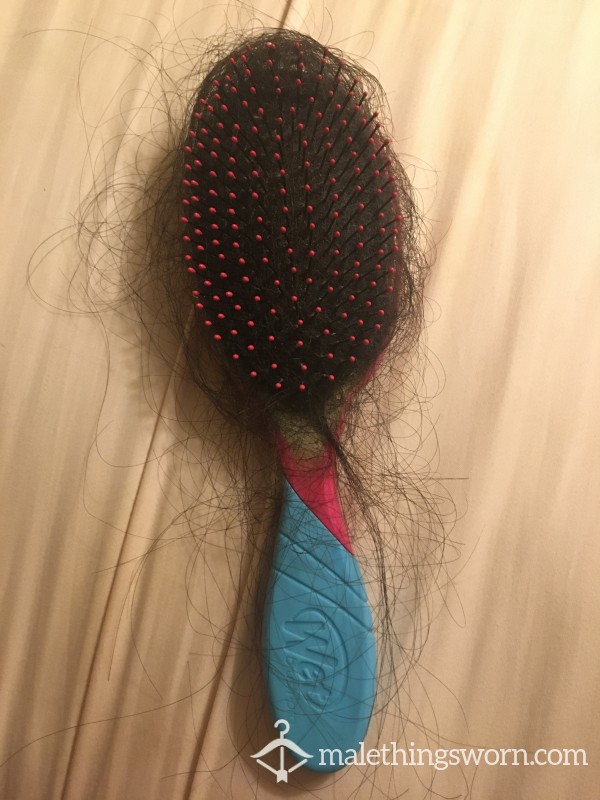 My THICK LONG BlACK HAIR 💆🏻‍♀️ Daily Personal Hair Brush DETANGLER