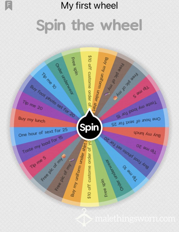 My First Wheel