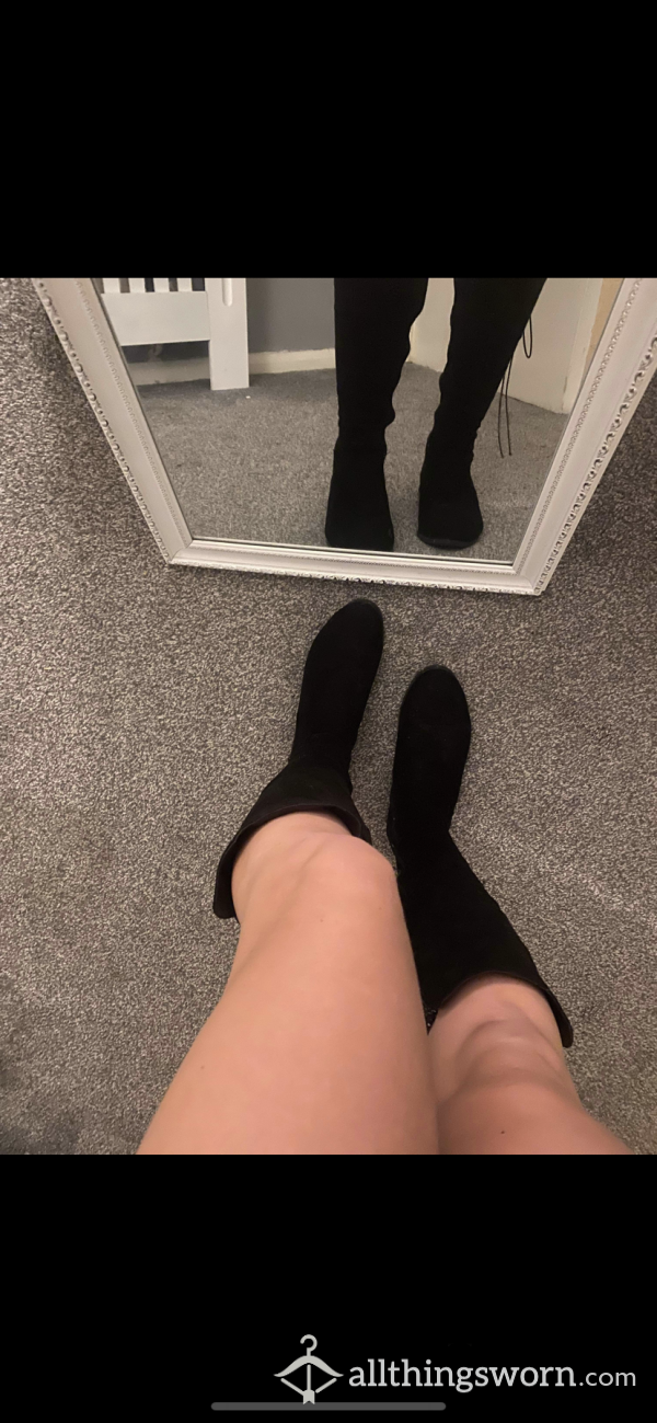 My Old S**y Knee High Boots