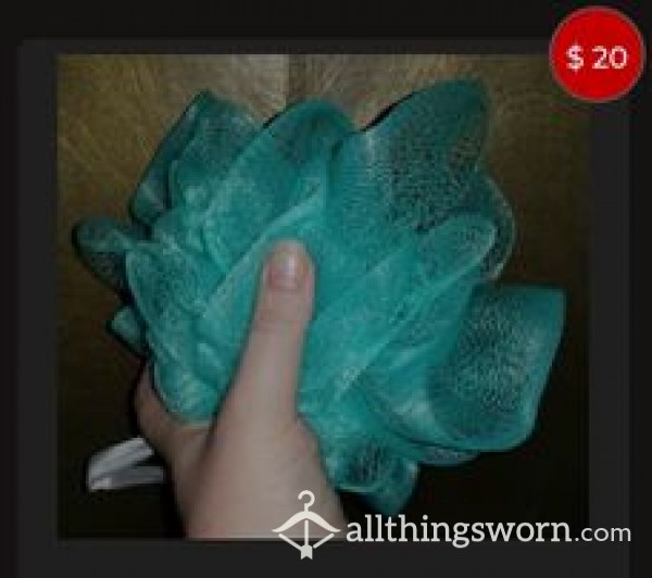 My Used Shower Loofa