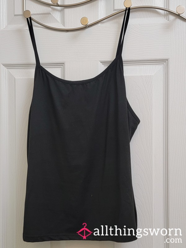 Natural Black Tank Top