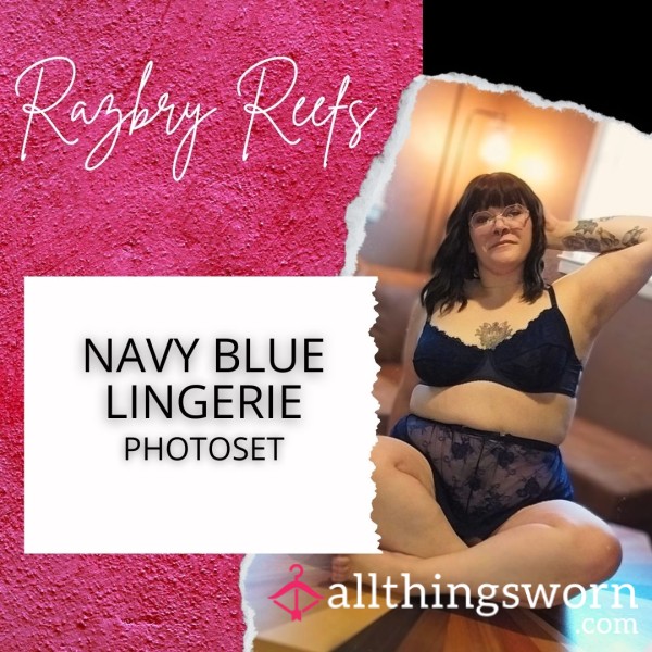 Navy Blue Lingerie