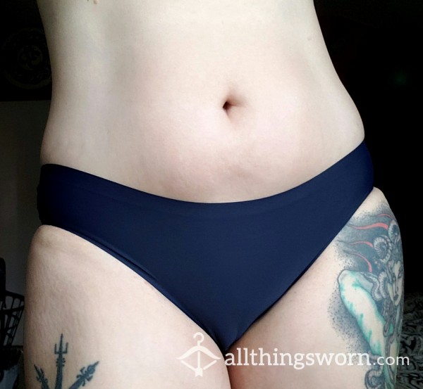 Navy Blue Nylon Panties 💙