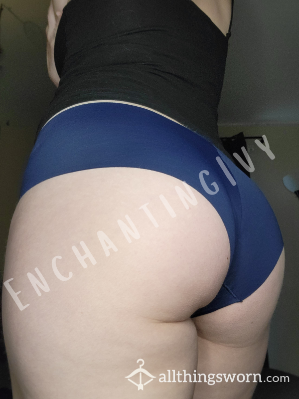 Navy Blue Seamless Cheekie Panty- 72 Hour Wear