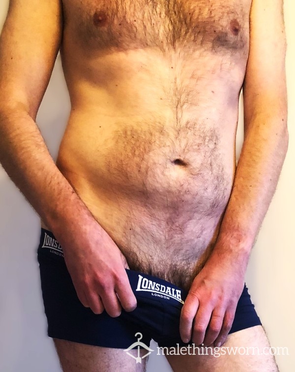 Navy Trunks...