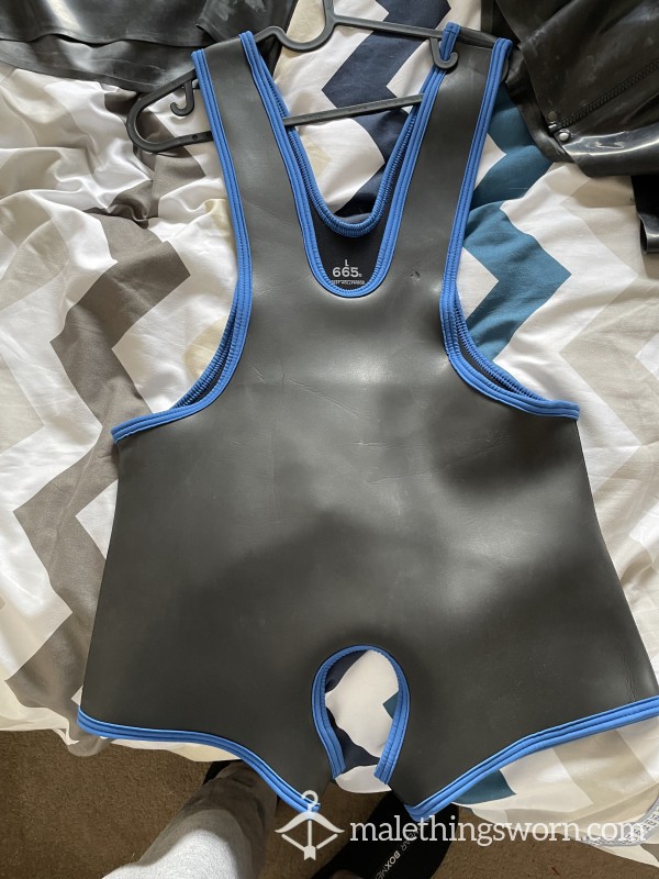 Neoprene Wrestling Singlet